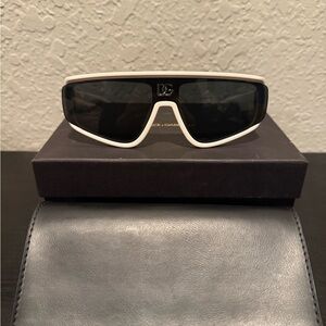 Dolce & Gabbana DG 6177 Men's Rectangle Sunglasses With Visor